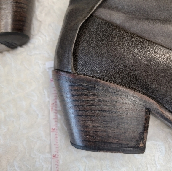 P. Monjo Lace Up Booties - Size 40 - Picture 4 of 7